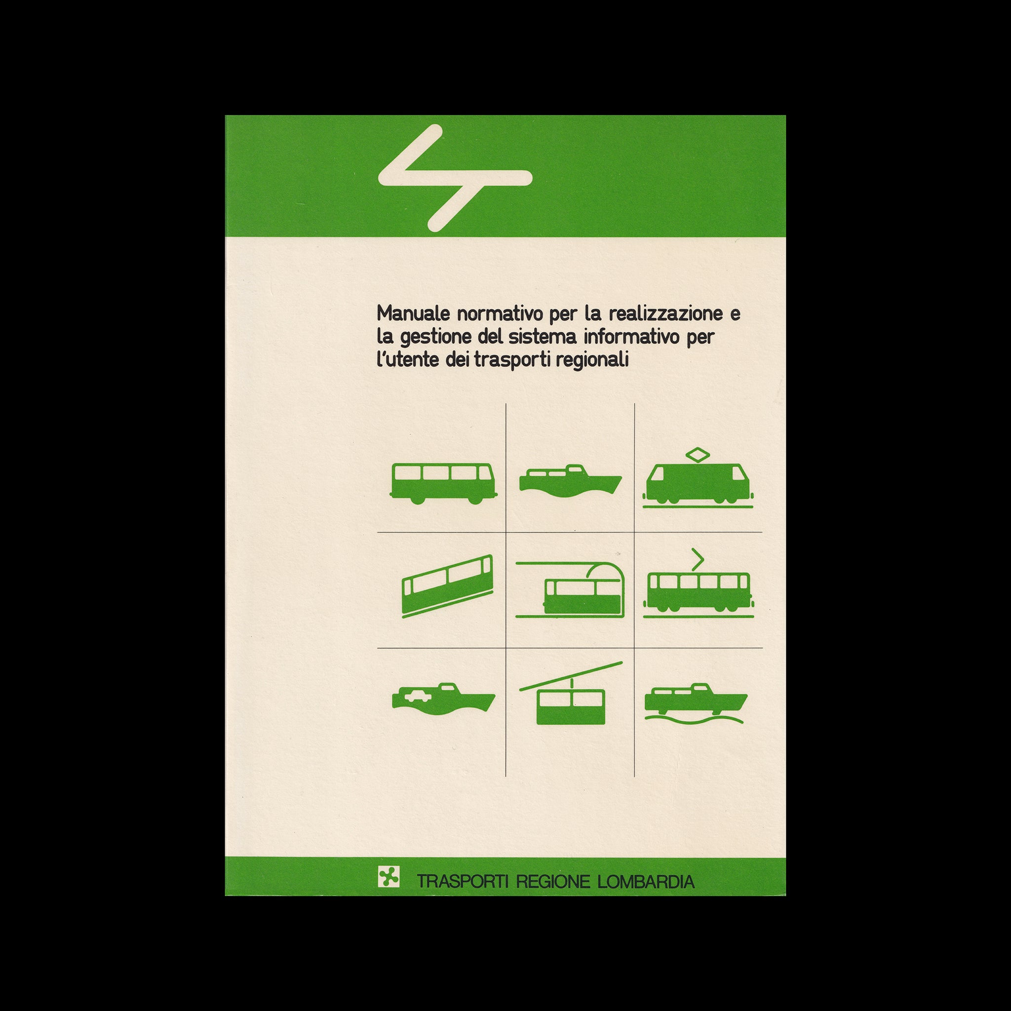 Transporti Regione Lombardia Brand Guidelines, 1981