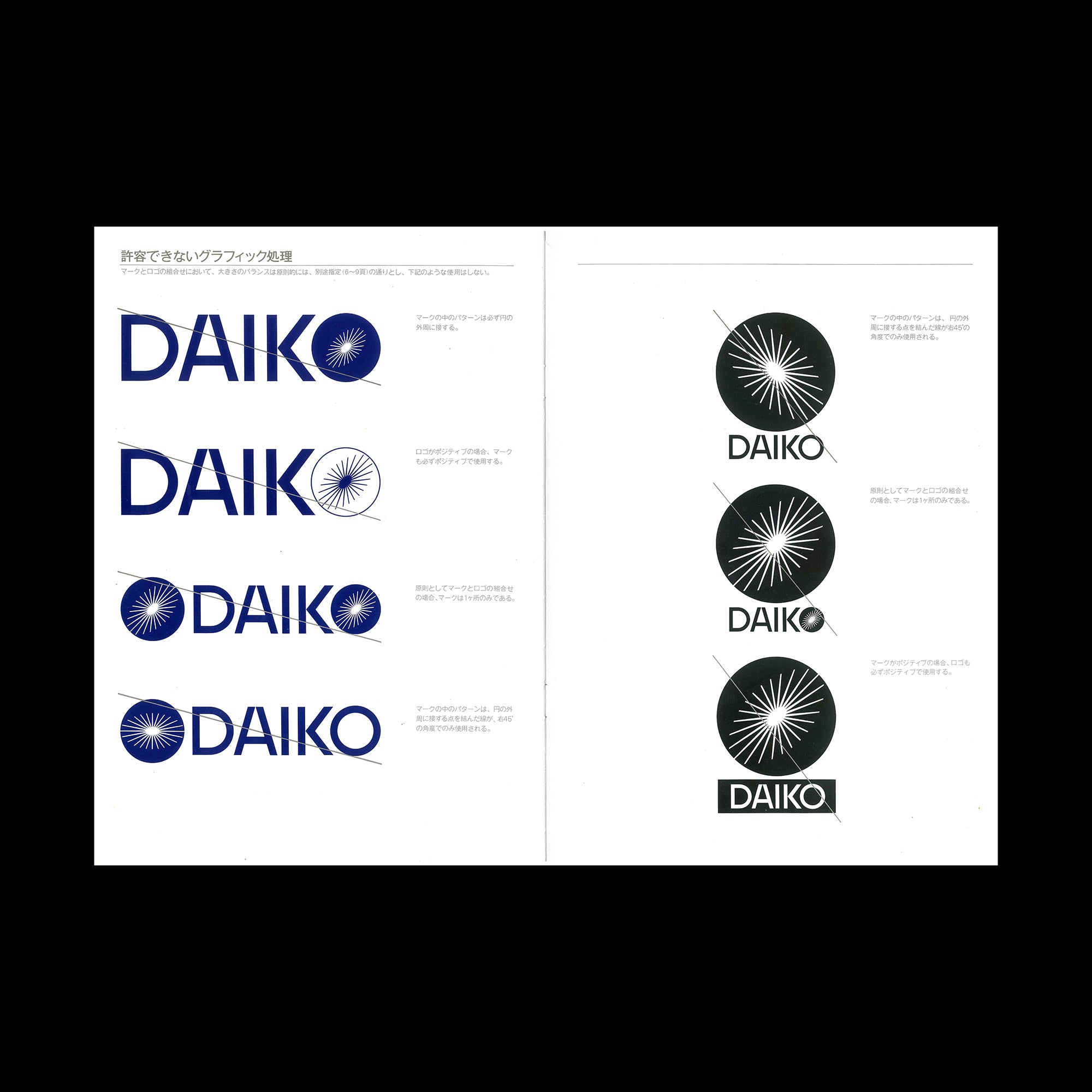 Daiko Graphic Manual, Ikko Tanaka, 1982