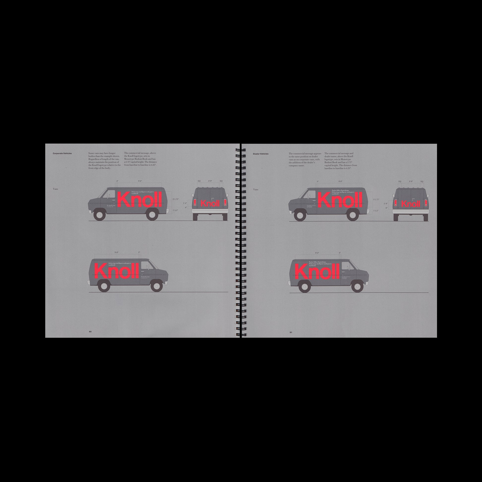 Knoll Brand Identity Guidelines, 1993 LogoArchive Shop