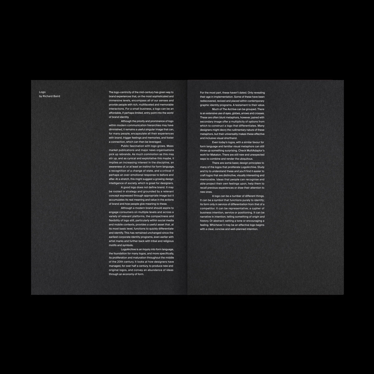 LogoArchive Issue 1