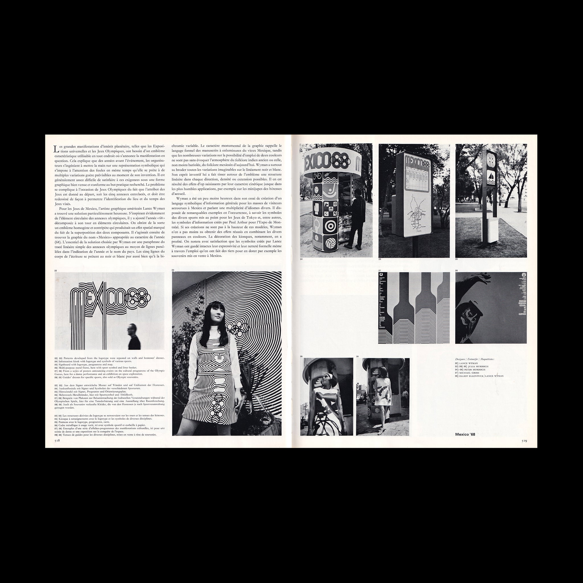 Graphis 140, Mexico '68, 1968