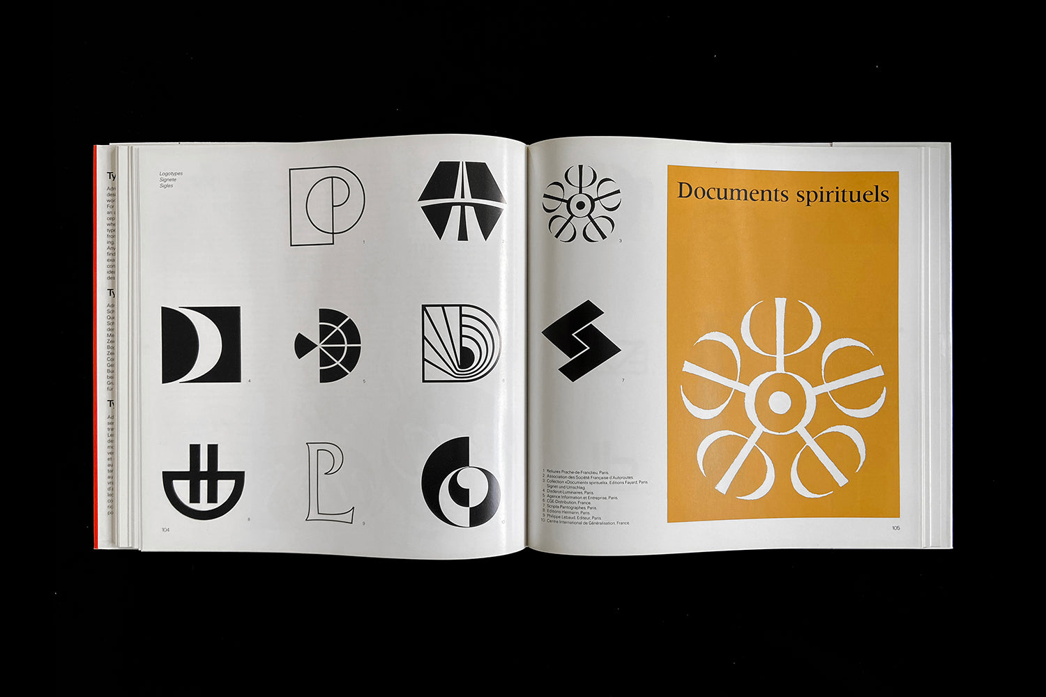 Type Sign Symbol, 1980 (Signed)
