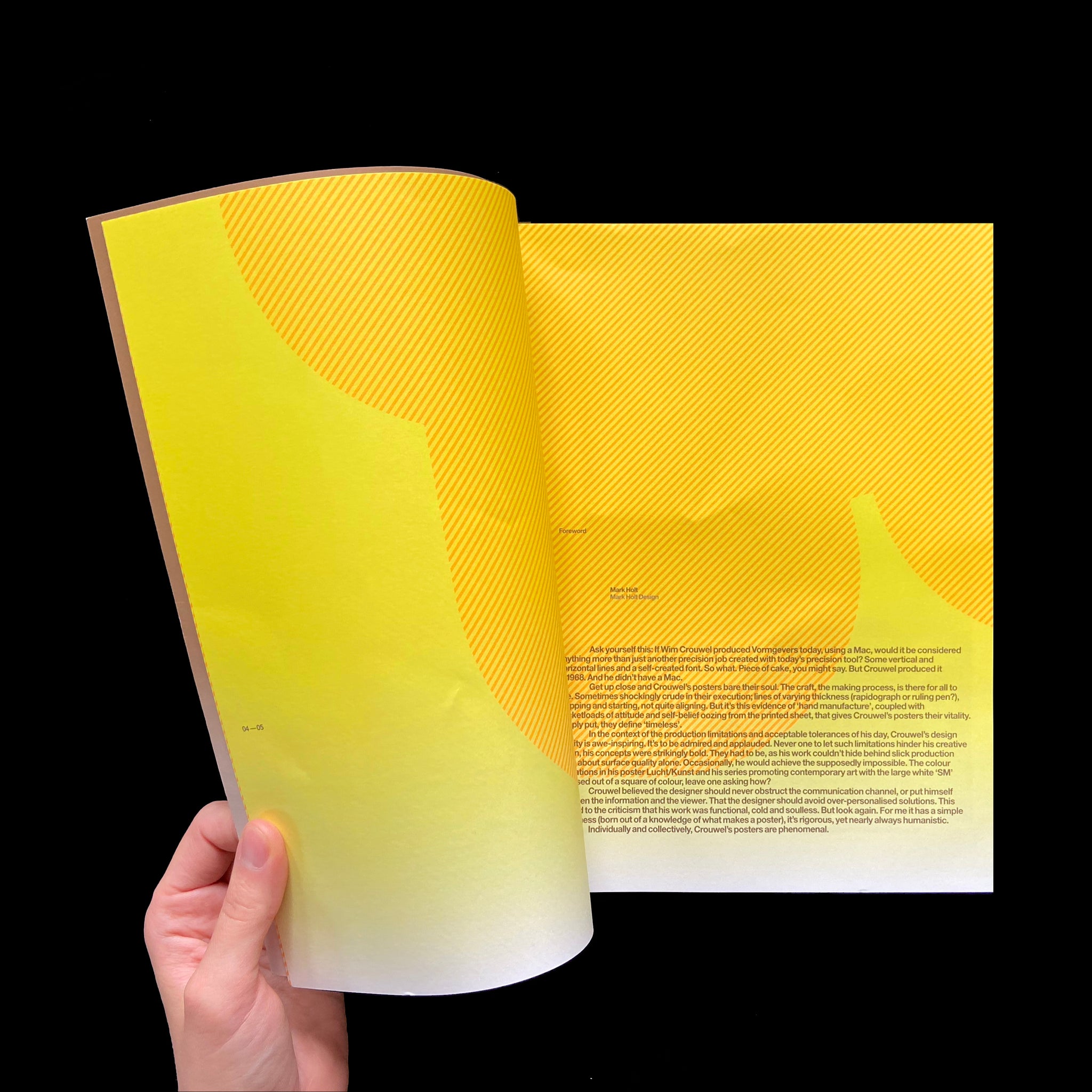 Seen Unseen Wim Crouwel Exhibition Brochure, 2003