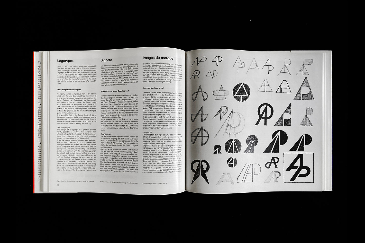 Type Sign Symbol, 1980 (Signed)