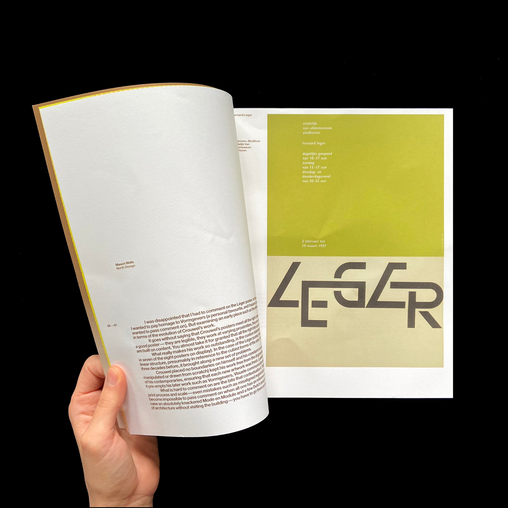 Seen Unseen Wim Crouwel Exhibition Brochure, 2003