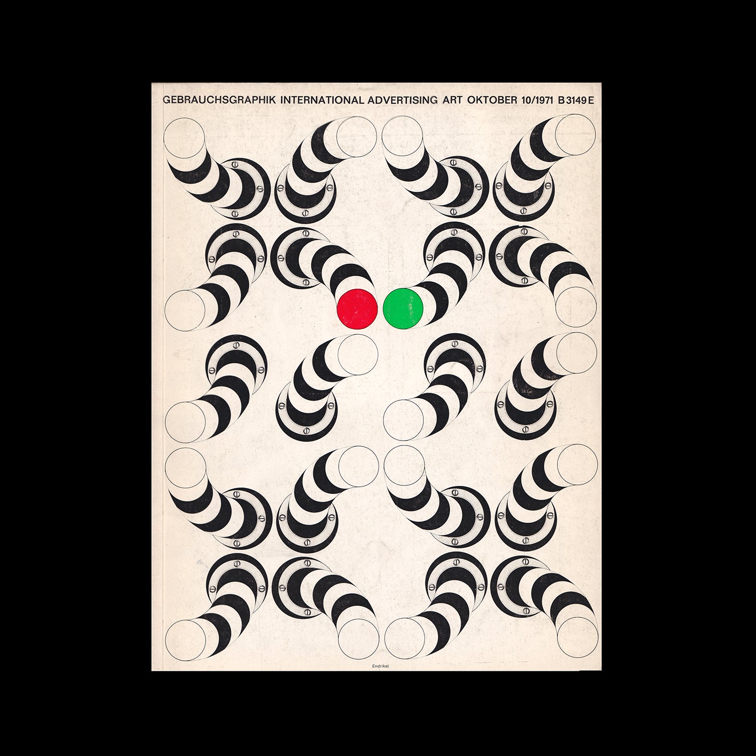 Novum Gebrauchsgraphik, October 1971