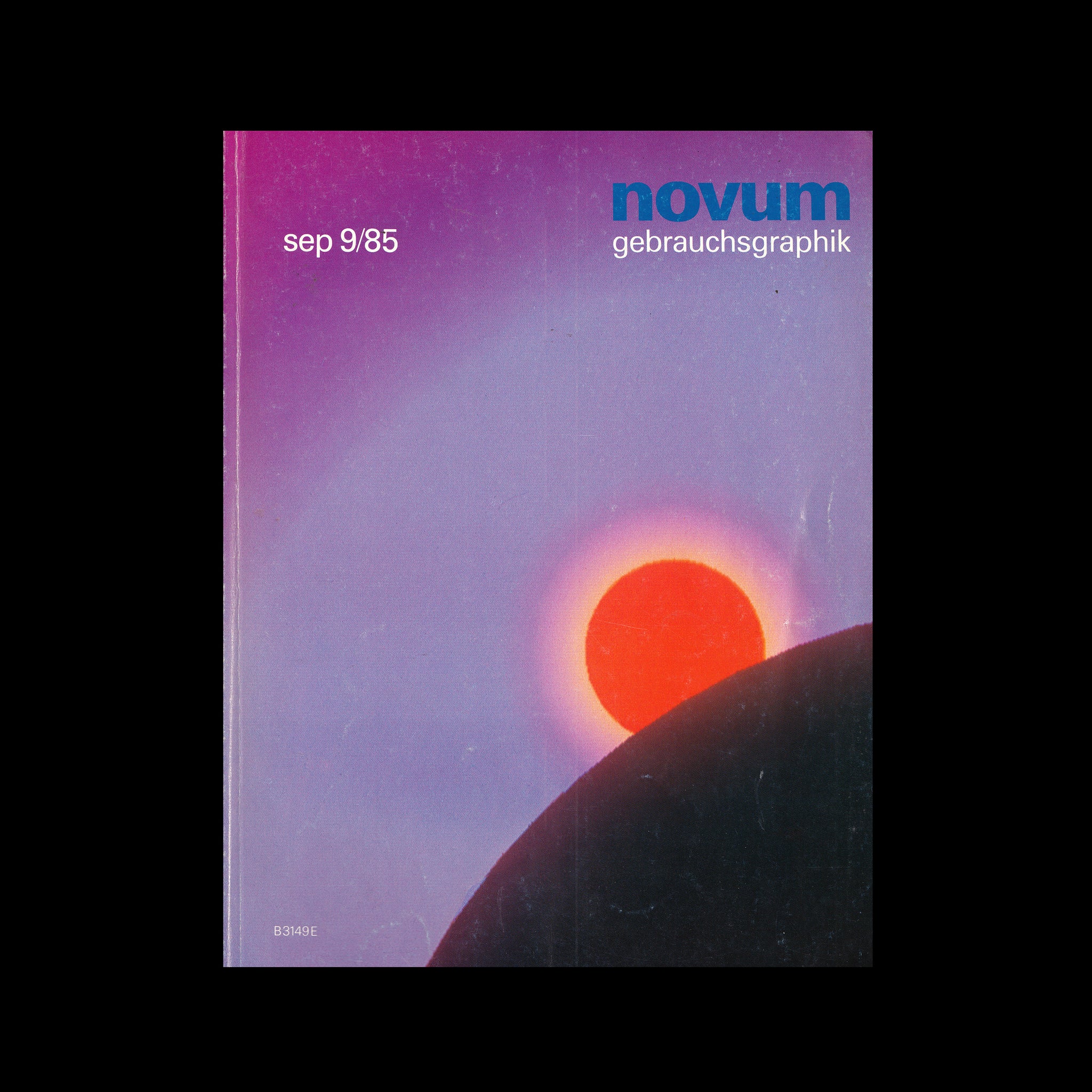 Novum Gebrauchsgraphik, September 1985