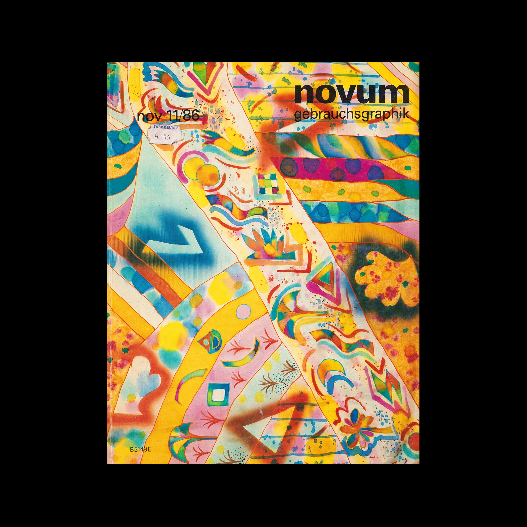 Novum Gebrauchsgraphik, November, 1986