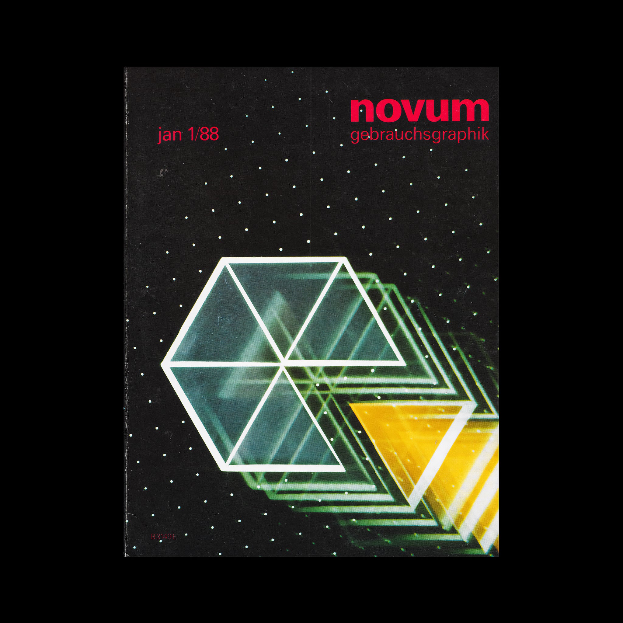 Novum Gebrauchsgraphik, January 1988